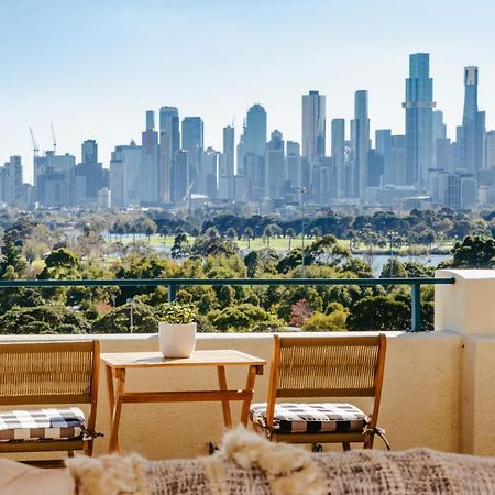 Spectacular Views Over Albert Park Melburne Exterior foto