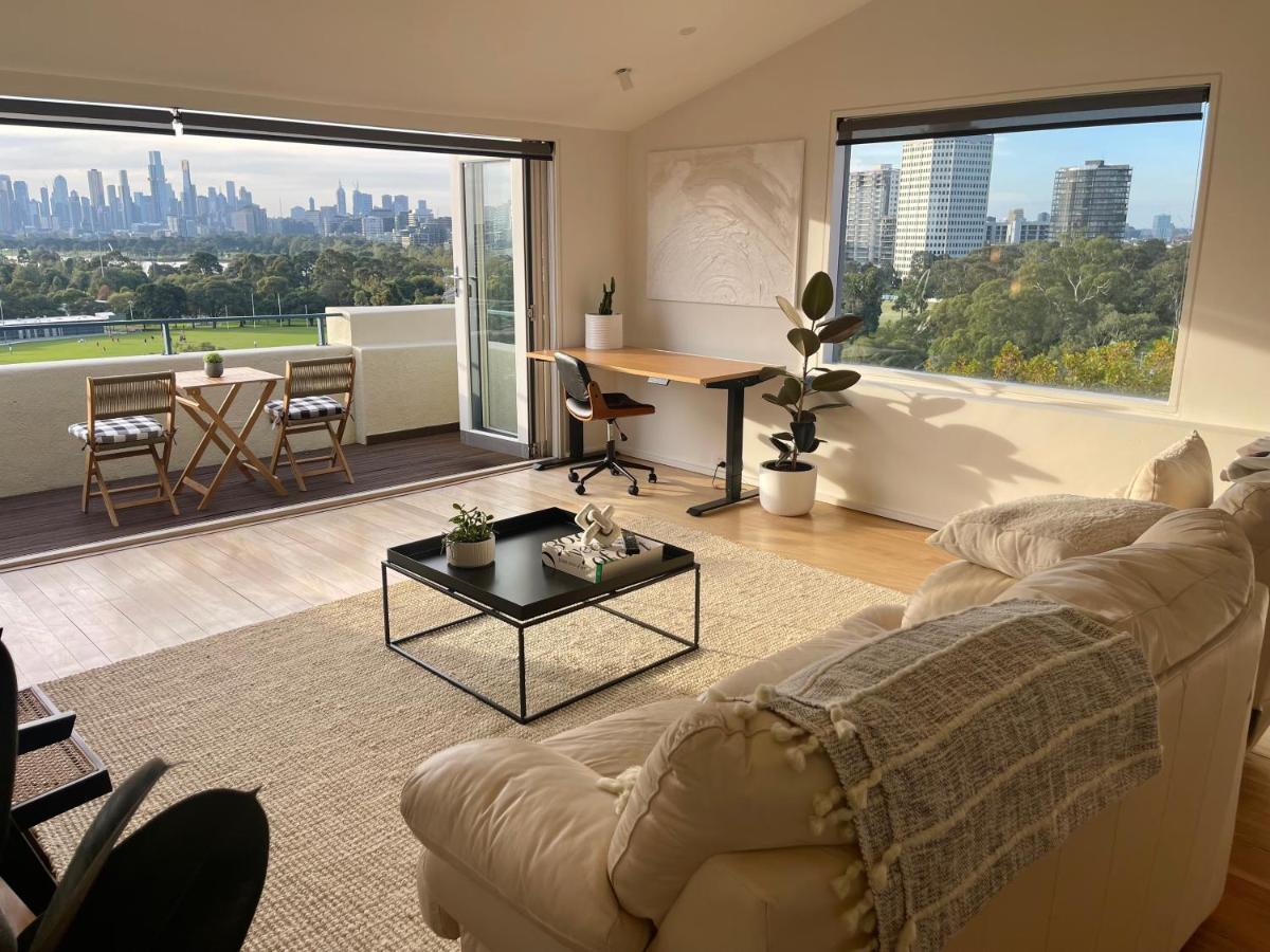 Spectacular Views Over Albert Park Melburne Exterior foto
