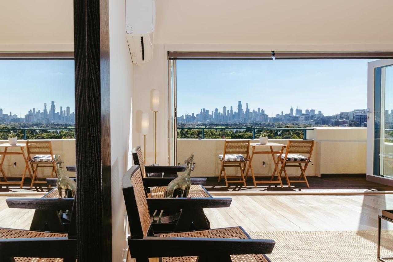 Spectacular Views Over Albert Park Melburne Exterior foto