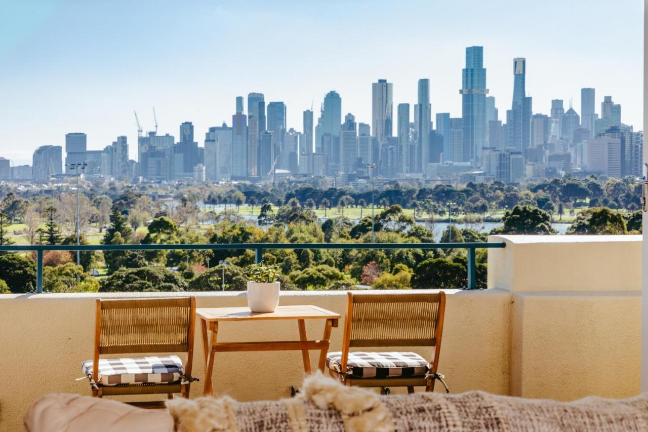 Spectacular Views Over Albert Park Melburne Exterior foto