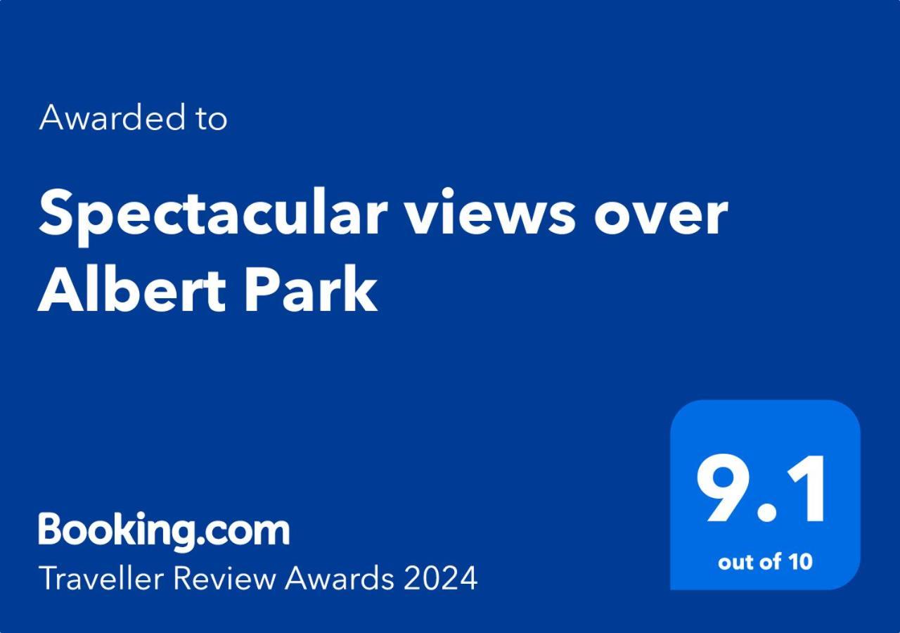 Spectacular Views Over Albert Park Melburne Exterior foto
